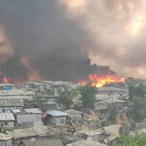 Massive fire sweeps through Cox's Bazar, leaving thousands of Rohingya refugees without shelter