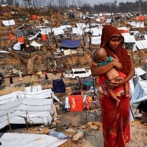 Bangladesh refugee camp fire leaves 45,000 people homeless and at least 15 people dead