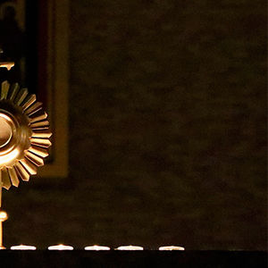 A Holy Hour before the Blessed Sacrament