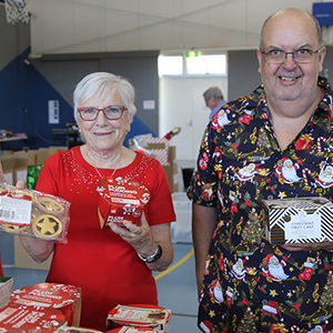 Parish outreach packing 200 Christmas hampers for families across Brisbane's north