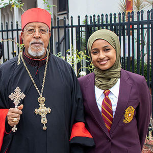 Ethiopian Cardinal visits St James, gives thanks for Catholic Mission