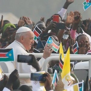 Arms trade is a 'plague', says pope after Africa visit