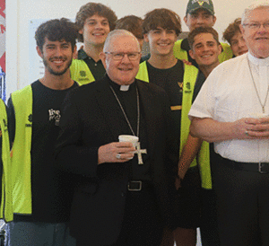 Nuncio visits daytime sanctuary for the homeless and vulnerable