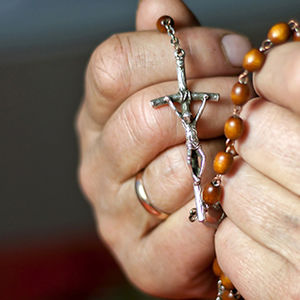 Praying the Rosary alone, with family, or friends, demands a quiet rhythm and a reflective calm