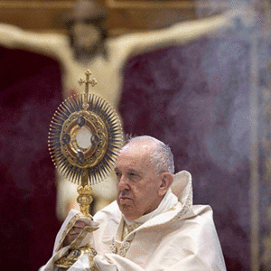 Mission begins by meeting Jesus in the Scriptures and the Eucharist, Pope Francis says
