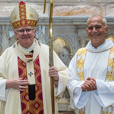 Two men ordained permanent deacons for Brisbane
