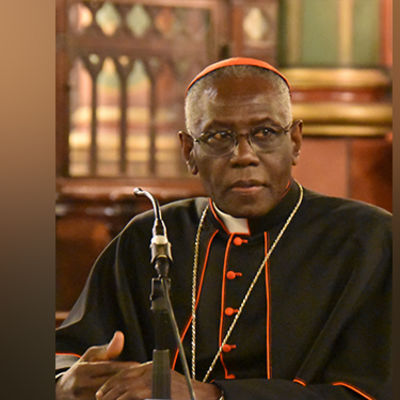 Cardinal Sarah warns against Christian disunity