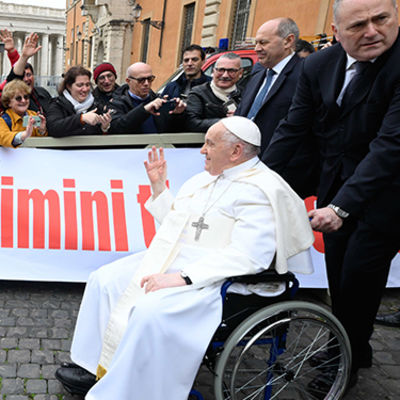 Pope goes to hospital for unspecified tests