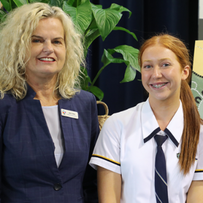 St Eugene College student shares ideas and helps shape the future this Catholic Education Week
